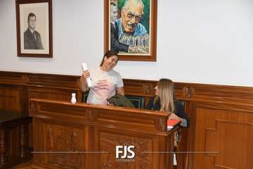 Pobre estampa de la oposición de Telde en el Pleno/Francisco Javier Santana y TA.